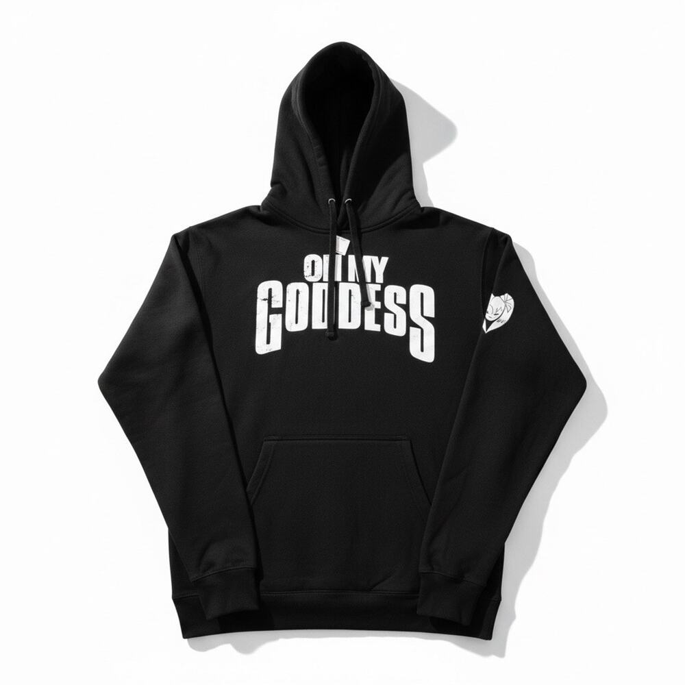 ALEXA BLISS Oh My Goddess Pullover Black White Sweatshirt Size Medium WWE